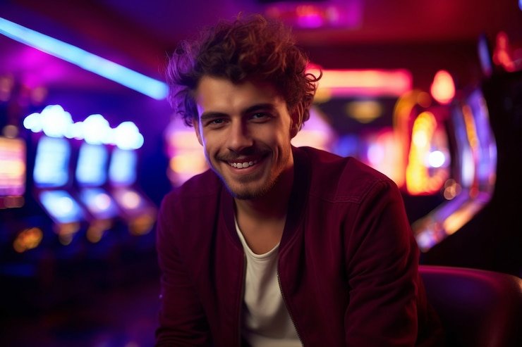 Ilustrasi cara kerja mesin slot digital dengan sistem RNG yang transparan di platform texas777
